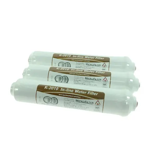 3 יחידות מסנן קו פחם קוקוס K-2010 משולב פוספט קריסטל - Galbuy