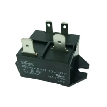 ממסר מגען קונטקטור 4 מגעים  12VDC 25A/250V