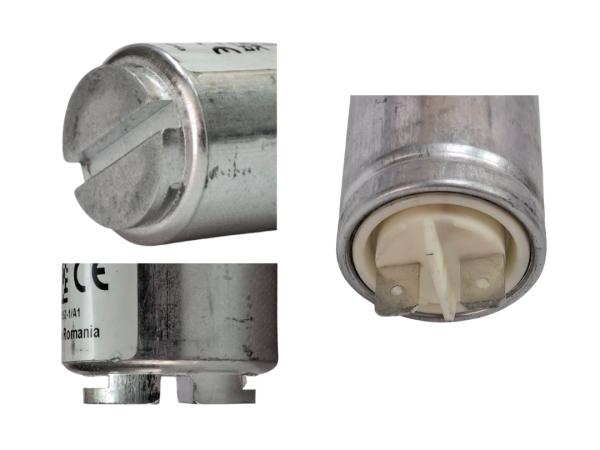 Original DUCATI 4uF Capacitor for Tumble Dryers 1256418011 00602813 - קבל 4 מיקרופאראד מקורי למייבש כביסה