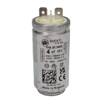 Original DUCATI 4uF Capacitor for Tumble Dryers 1256418011 00602813 - קבל 4 מיקרופאראד מקורי למייבש כביסה
